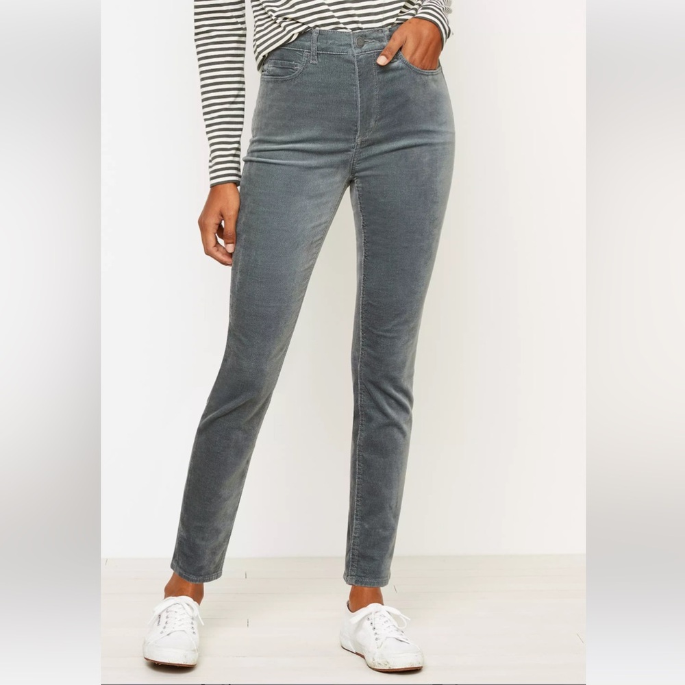 Loft Velvet Skinny Pants